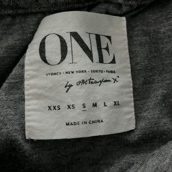 One Teaspoon Gray Ribbed Knit Pencil Skirt Size S - Picture 3 of 8